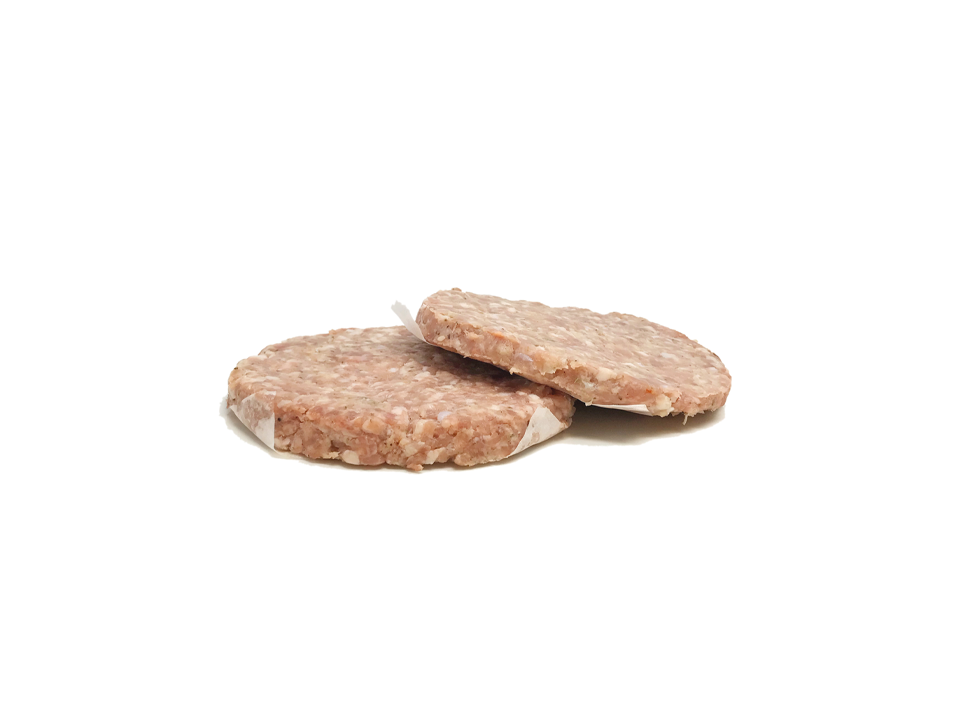 Chicken Burger Patties (Frozen) Asian Halal Meat & Food